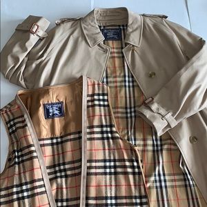 Burberry Trench w/ Zip-In Lining